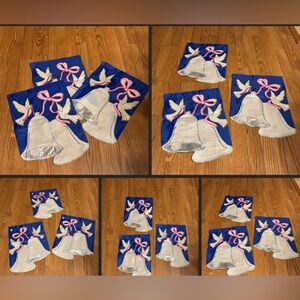 Wedding Bell Dove Decorative Banners Christmas Dove Banners Wedding Banner Signs